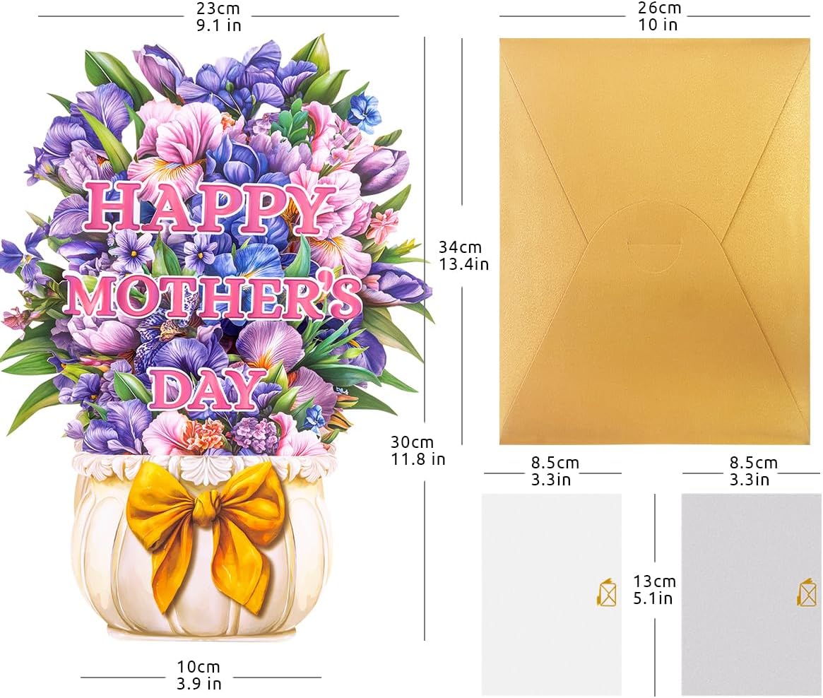 Thumbnail 1 de CNLITIHEKA Pop-Up Mother's Day Card
