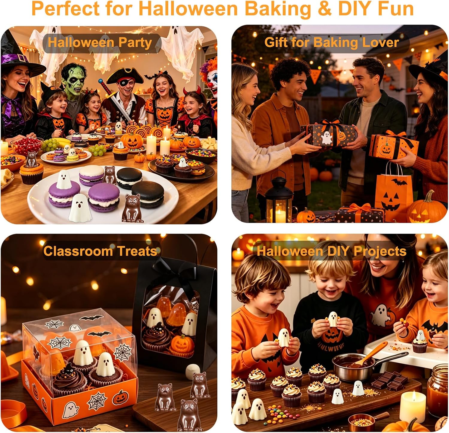 Thumbnail 6 de Silicone Halloween Molds, 2-Pack
