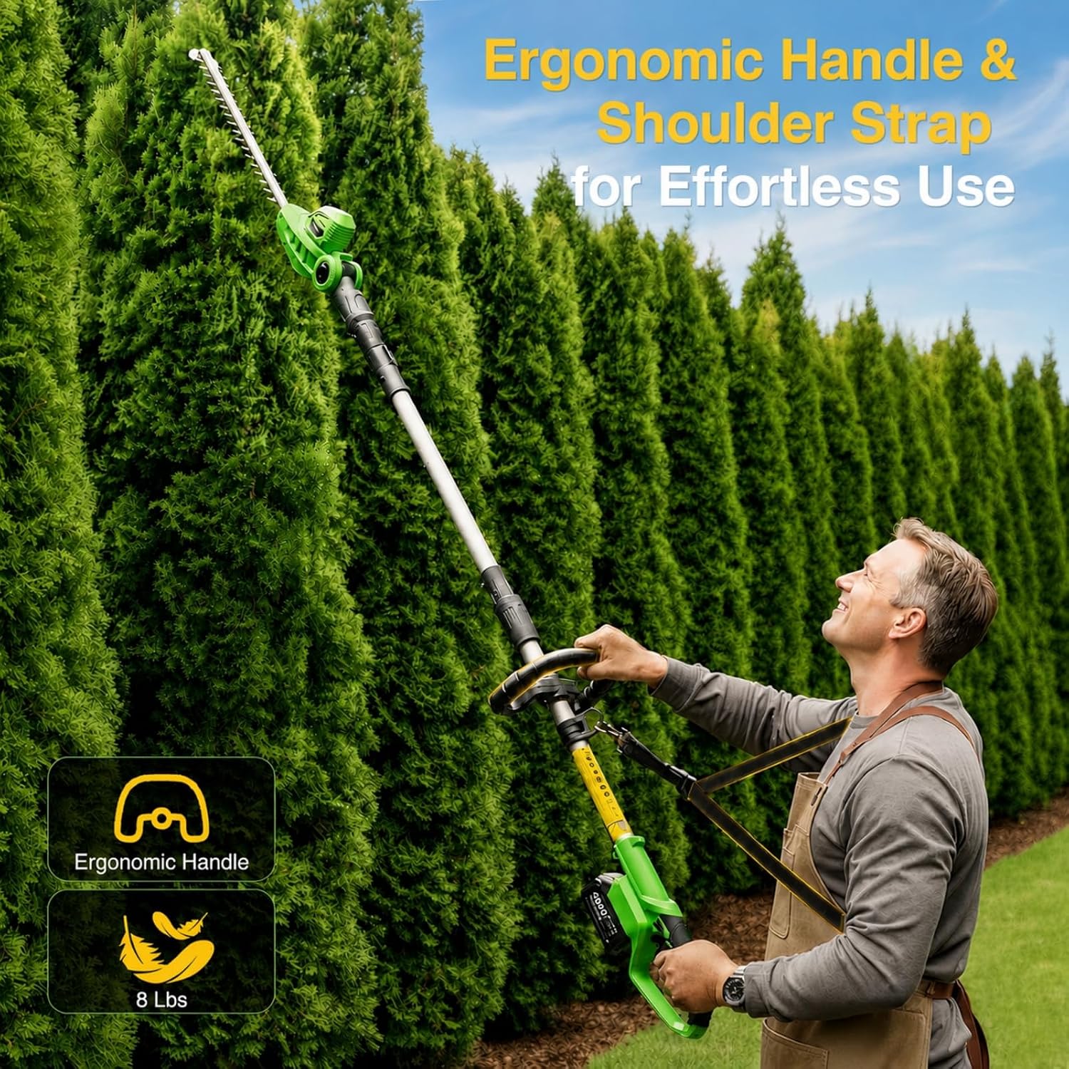 Detalle de TaskStar Pole Hedge Trimmer 20V