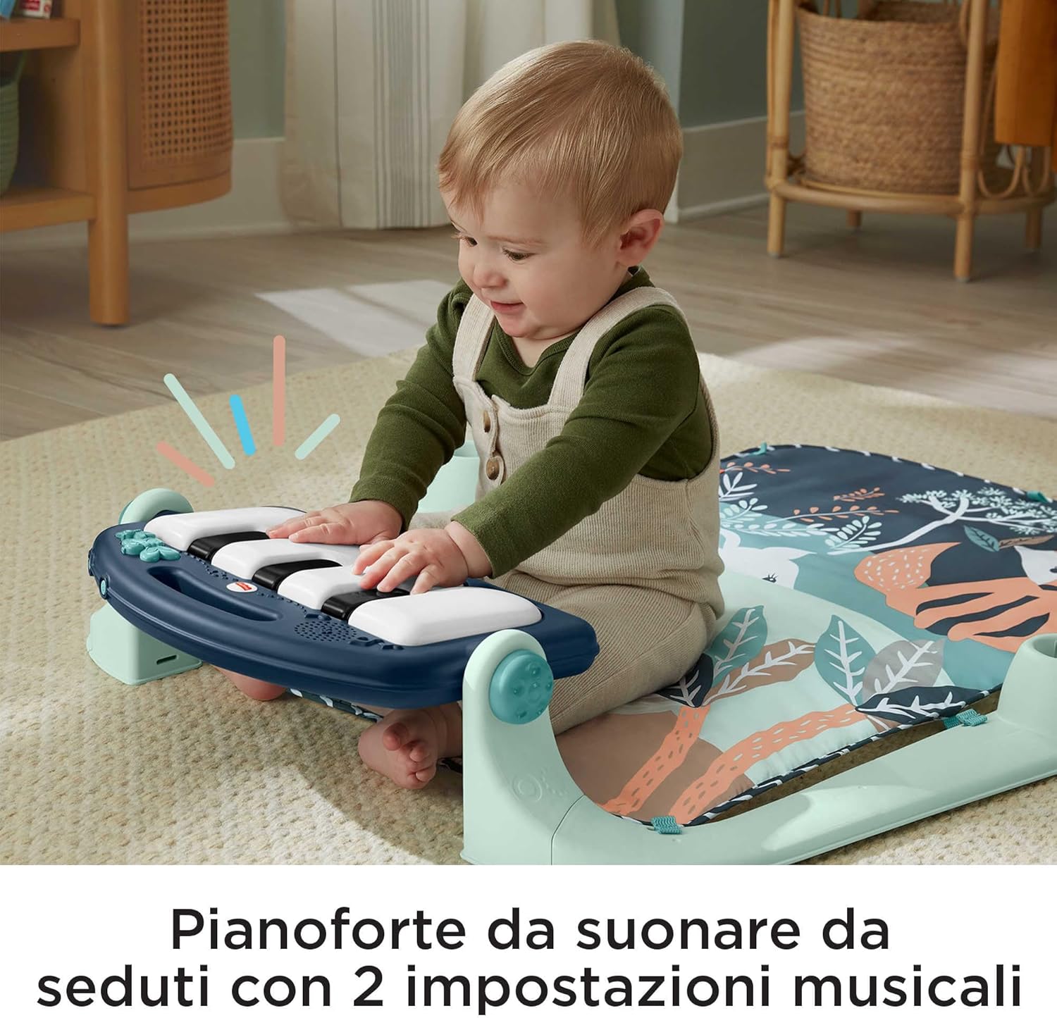 Detalle 2 de Fisher-Price Palestrina Baby Piano 4 in 1