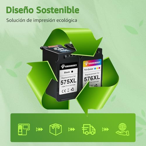 Thumbnail 6 de GREENSKY cartuchos compatibles 575XL