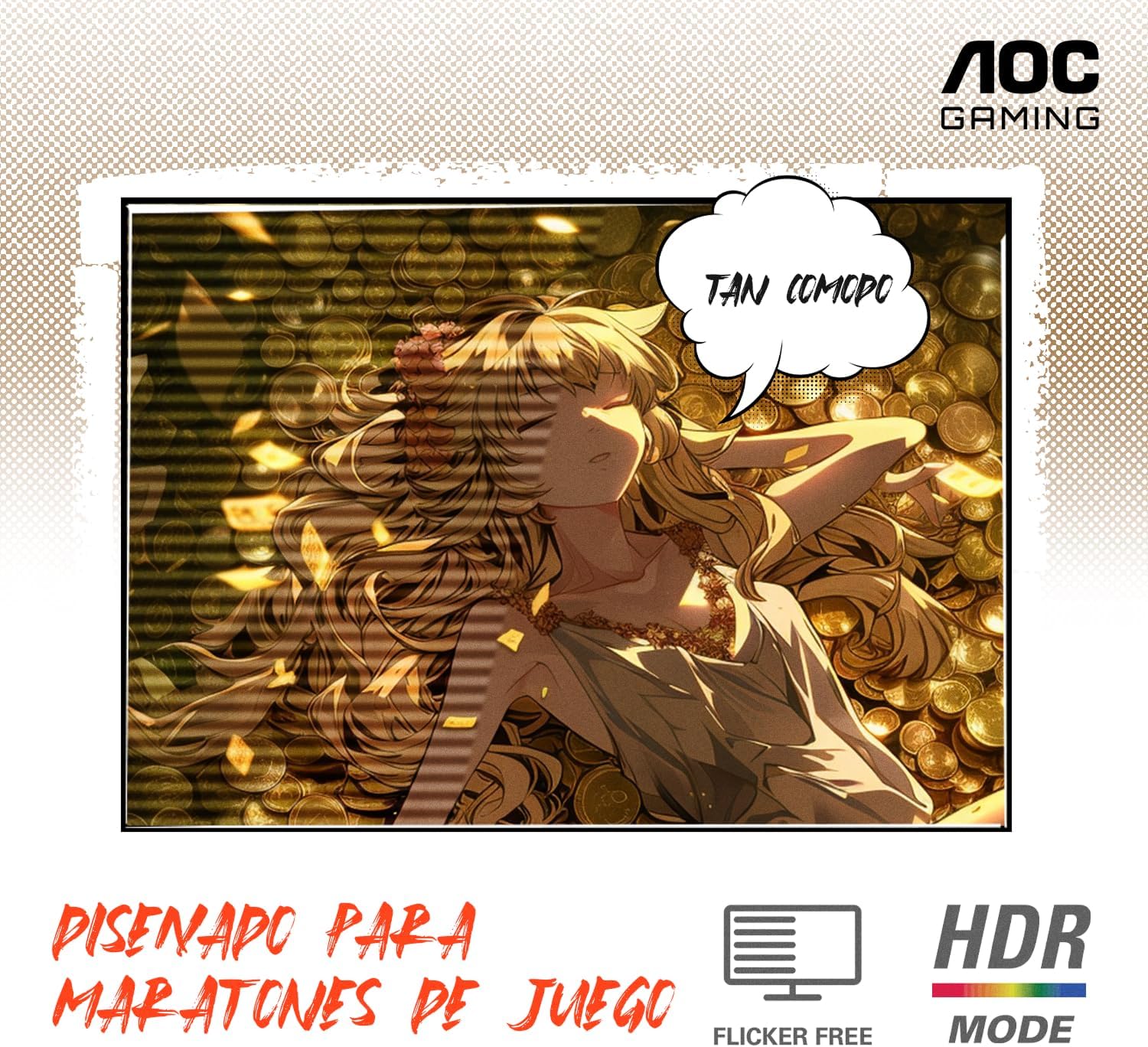 Thumbnail 6 de AOC C27G4H2 27-Inch Curved Gaming Monitor, 200Hz VA, Full HD