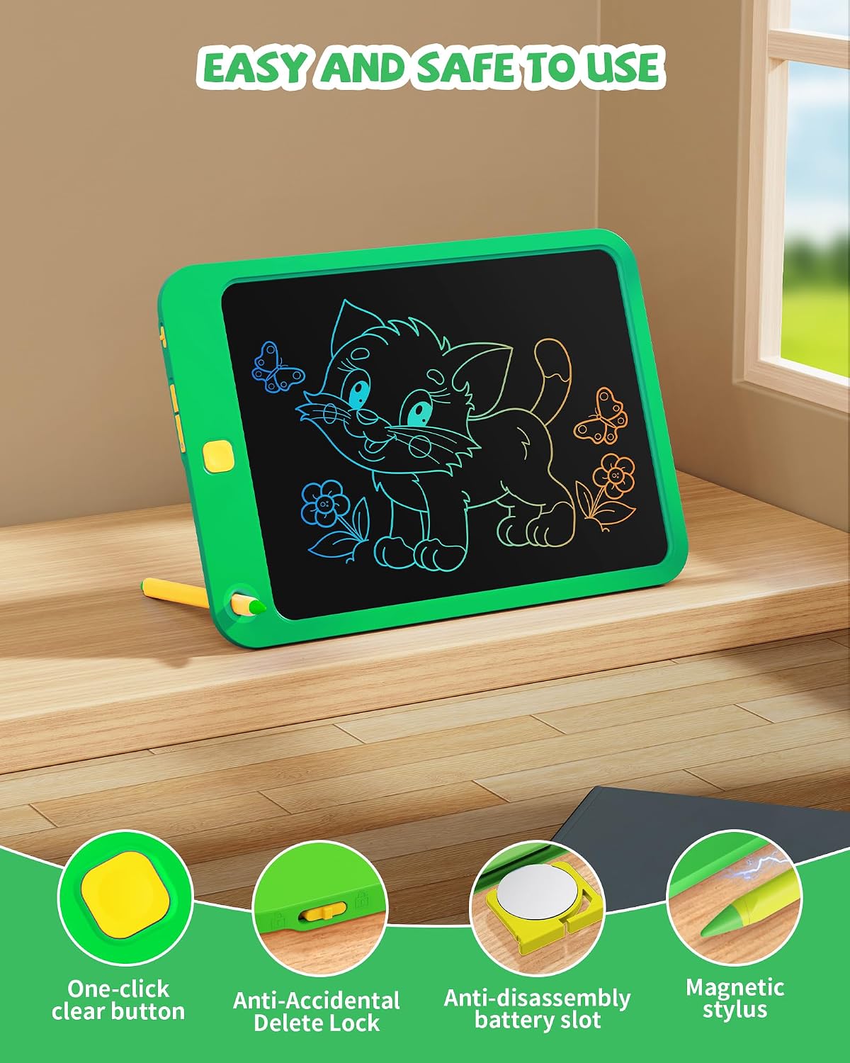 Detalle de LCD Writing Tablet, 10-Inch