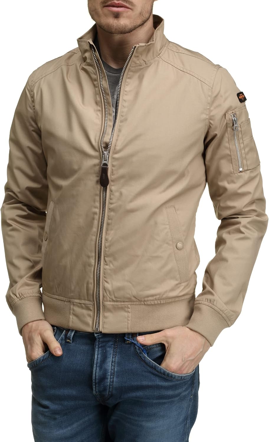 Detalle de SCHOTT NYC Kenny Jacket homme ⚙