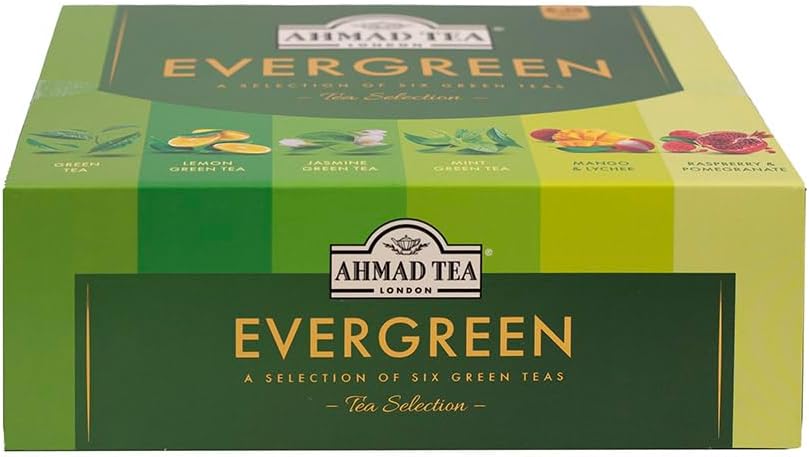 Thumbnail 2 de Ahmad Tea EverGreen Selection – cofanetto di tè verde in 6 gusti (10 bustine ciascuno)