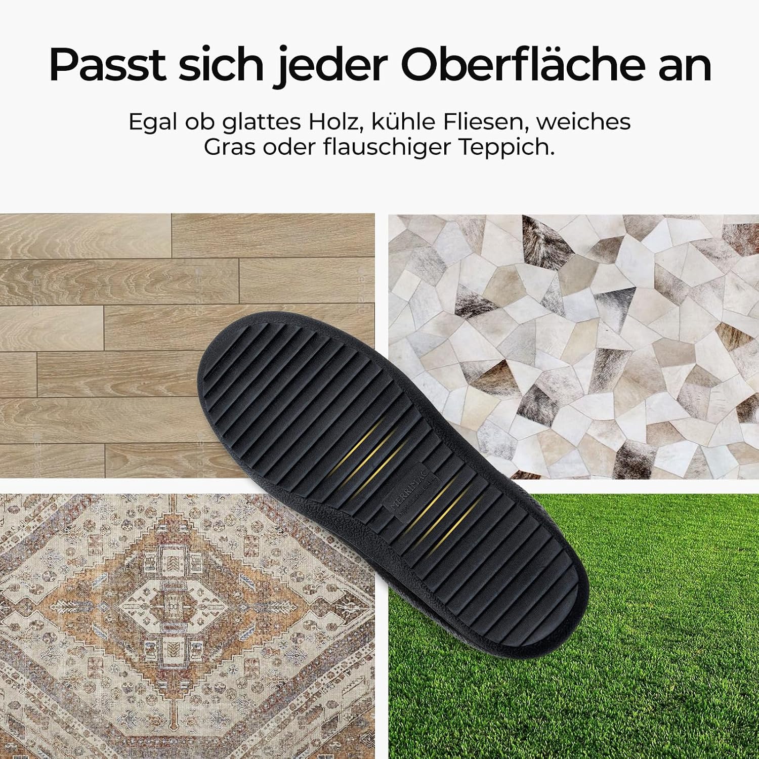Detalle 2 de MERRIMAC Slip-on Hausschuhe