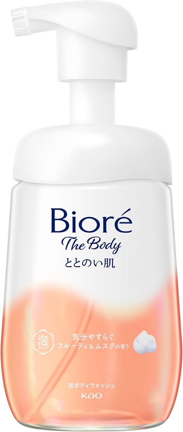Detalle de ビオレu ザ ボディ ととのい肌 泡タイプ ボディウォッシュ フルーティ&ムスクの香り 480ml