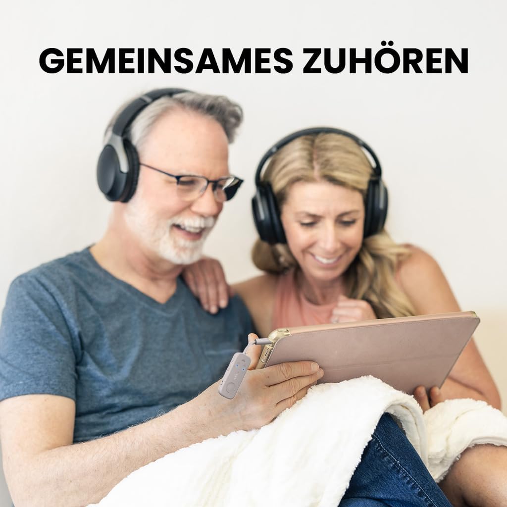 Thumbnail 3 de Avantree Relay Bluetooth 5.3 Adapter für Flugzeug mit 3,5-mm AUX und aptX Adaptive – für 2 AirPods oder Kopfhörer