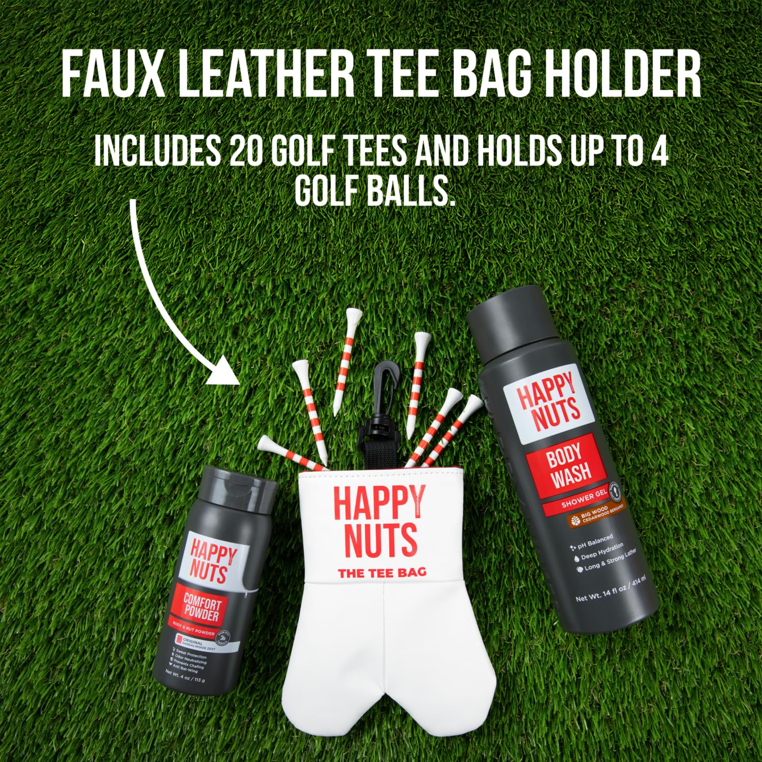 Thumbnail 4 de HAPPY NUTS Golf Gift Set 3-Piece