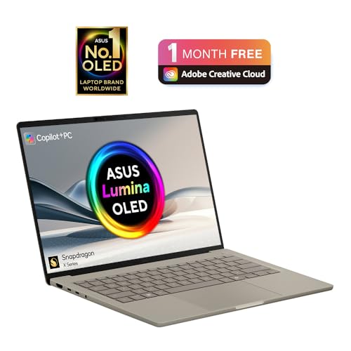 Detalle de ASUS Zenbook A14 UX3407QA Copilot+ PC: Lightweight AI-Driven Productivity