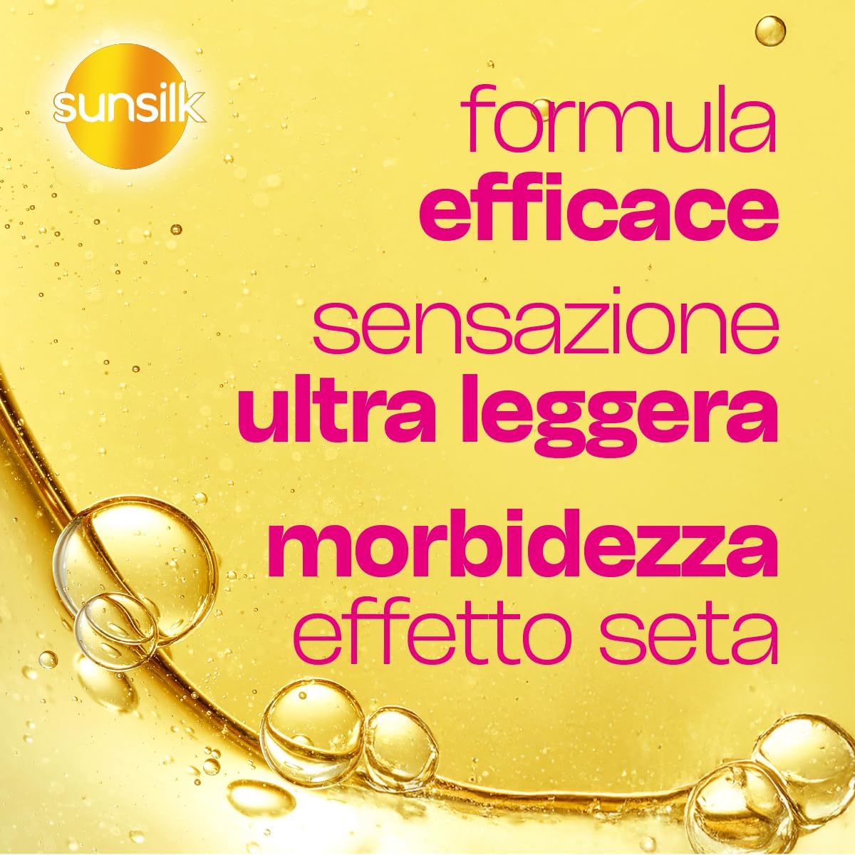 Thumbnail 3 de Sunsilk Tocco di Seta Siero Capelli Invisibile Anticrespo 6 x 75 ml – proteine della seta per capelli secchi e crespi