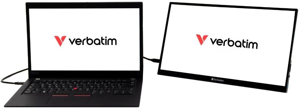 Detalle 2 de Verbatim PMT-15, przenośny monitor dotykowy Full HD 15,6″, USB-C i HDMI