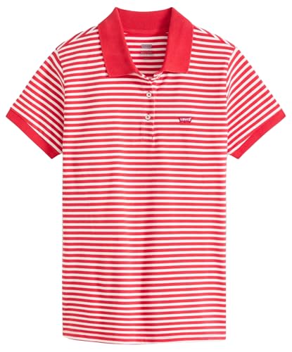 Detalle 2 de Levi's Lse Hm Polo Marigold Stripe Mars, XS: polo ligero con detalles emblemáticos