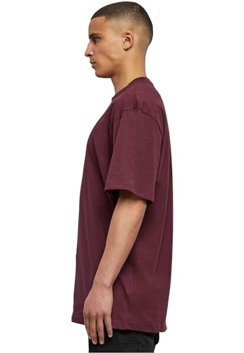 Detalle de Urban Classics TB006-Tall tee: Camiseta para hombre 3XL, rojo Redwine