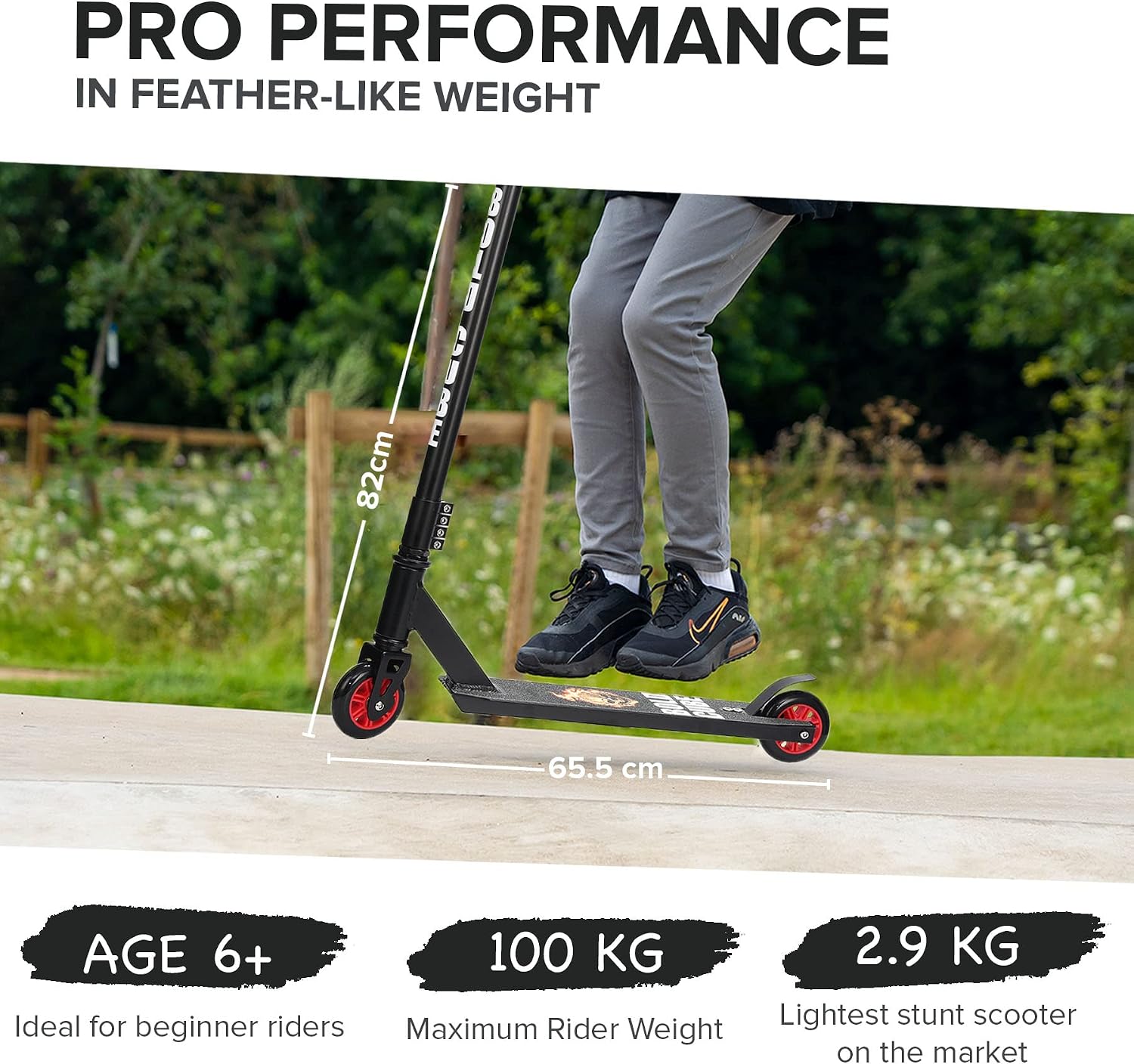 Detalle 2 de BOLDCUBE Stunt Scooter Freestyle Pro 2.9 kg