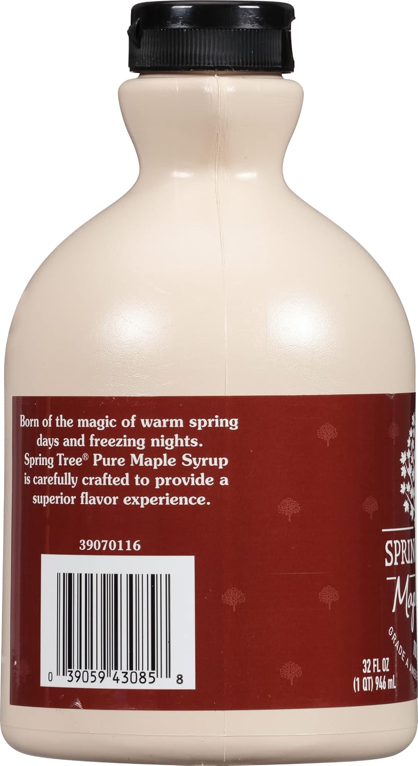 Detalle de Spring Tree Maple Syrup, 32-Ounce Bottle