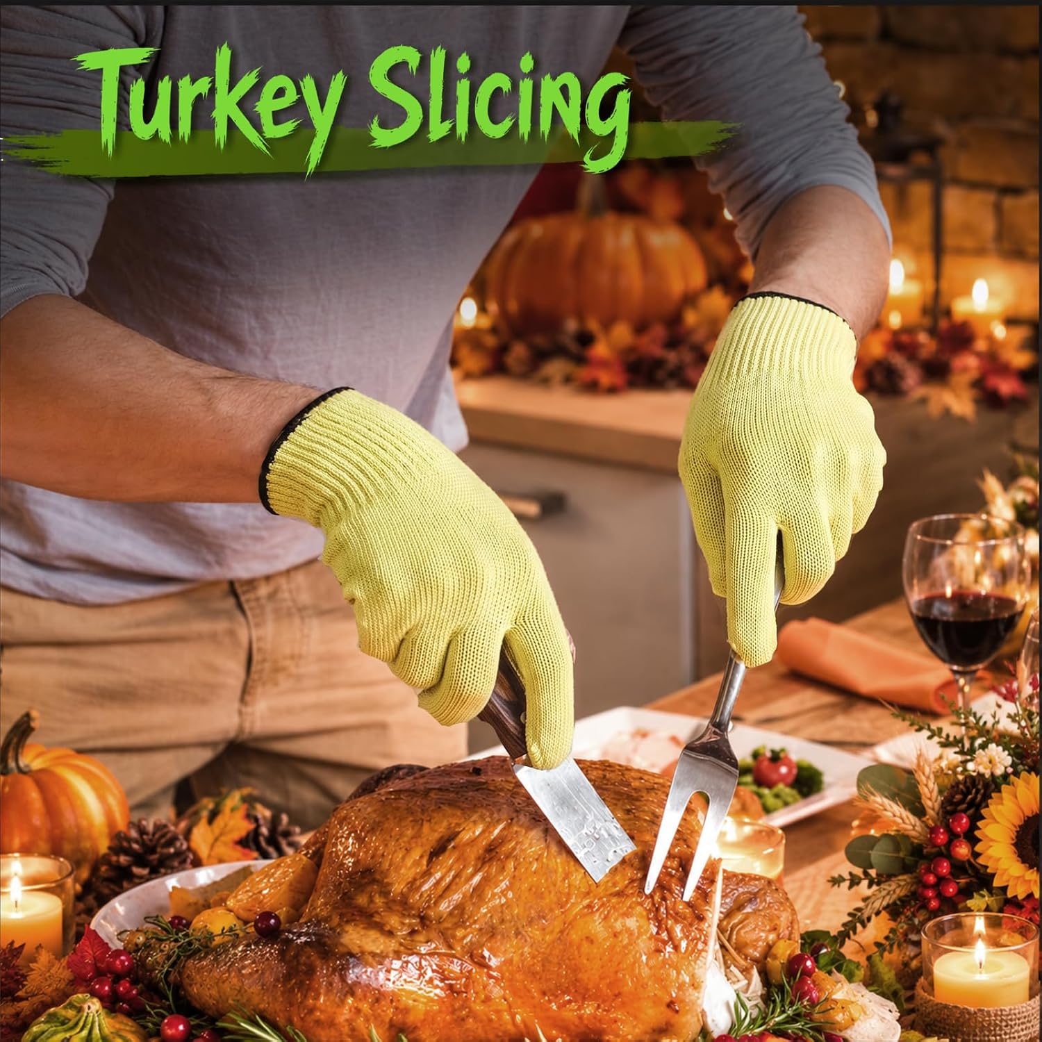 Thumbnail 6 de Schwer SlicePro PR1501 Cut-Resistant Food-Grade Gloves, ANSI A9, Medium