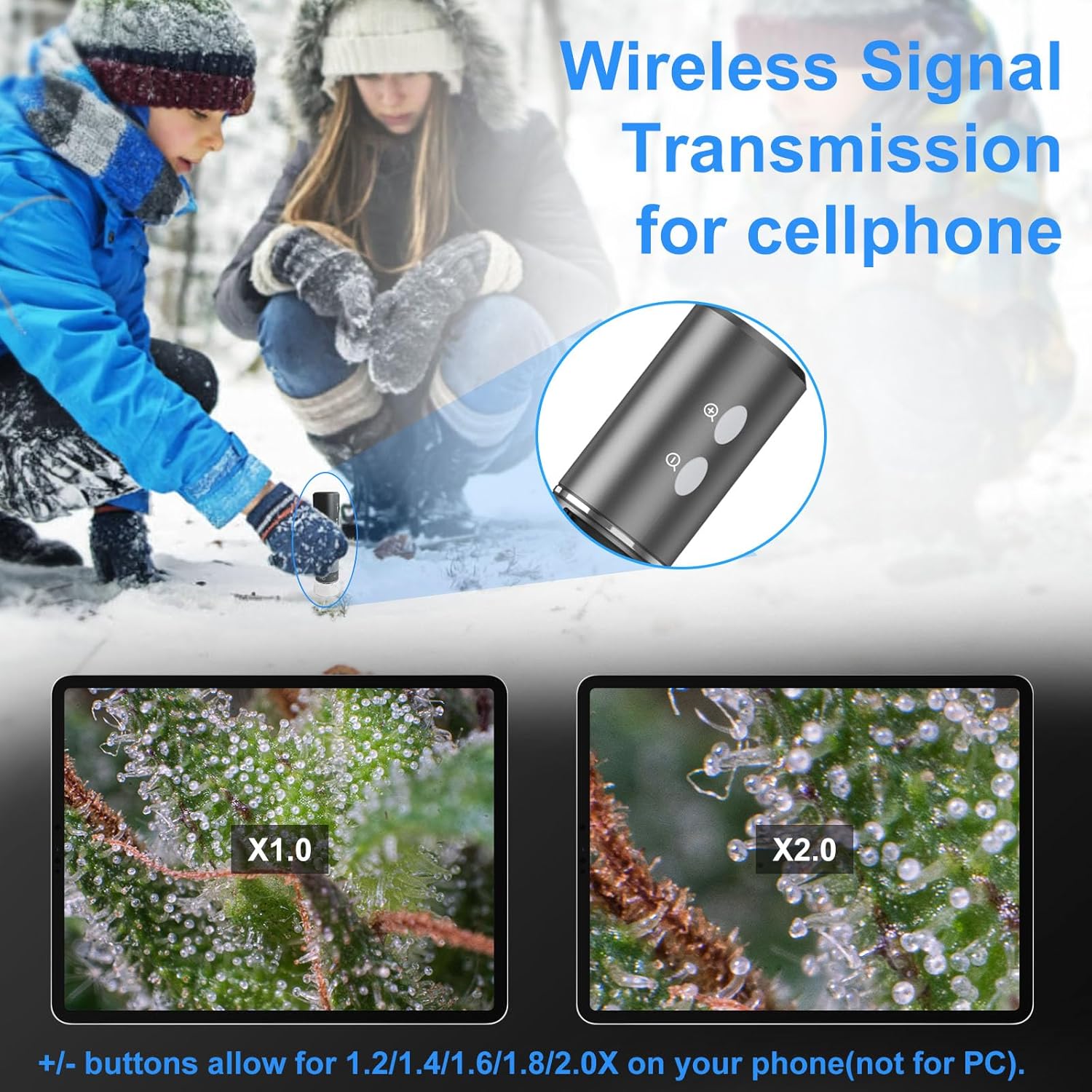 Thumbnail 2 de Ninyoon 4K WiFi Microscope 50-1000X