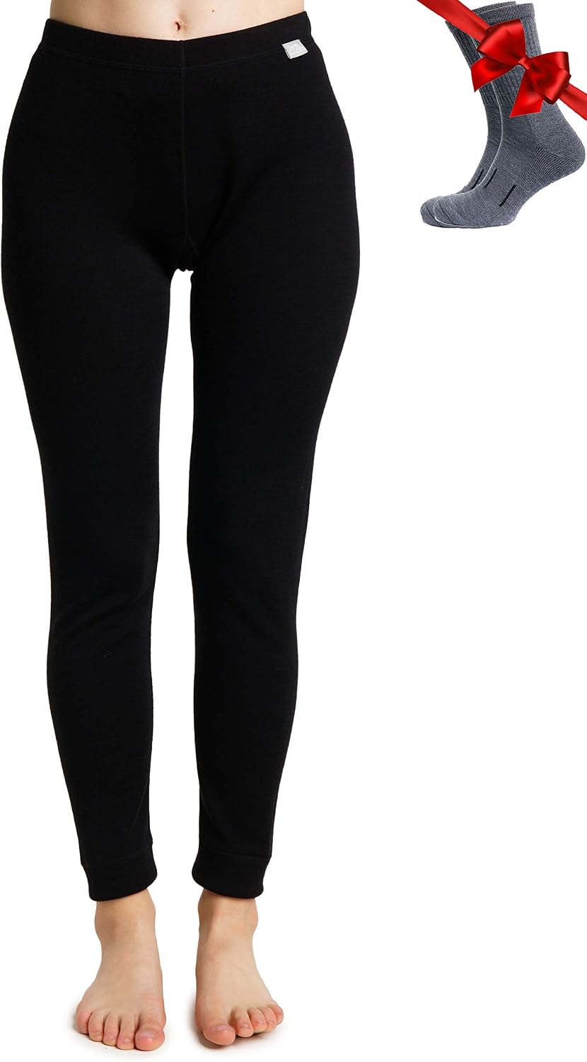 Thumbnail 3 de Merinowolle Thermounterwäsche Damen Merino Leggings + Socken