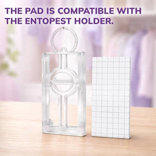Detalle 2 de Entopest 30-Pack Clothes Moth Monitoring Traps – Refills for Room & Wardrobe Hanger Units