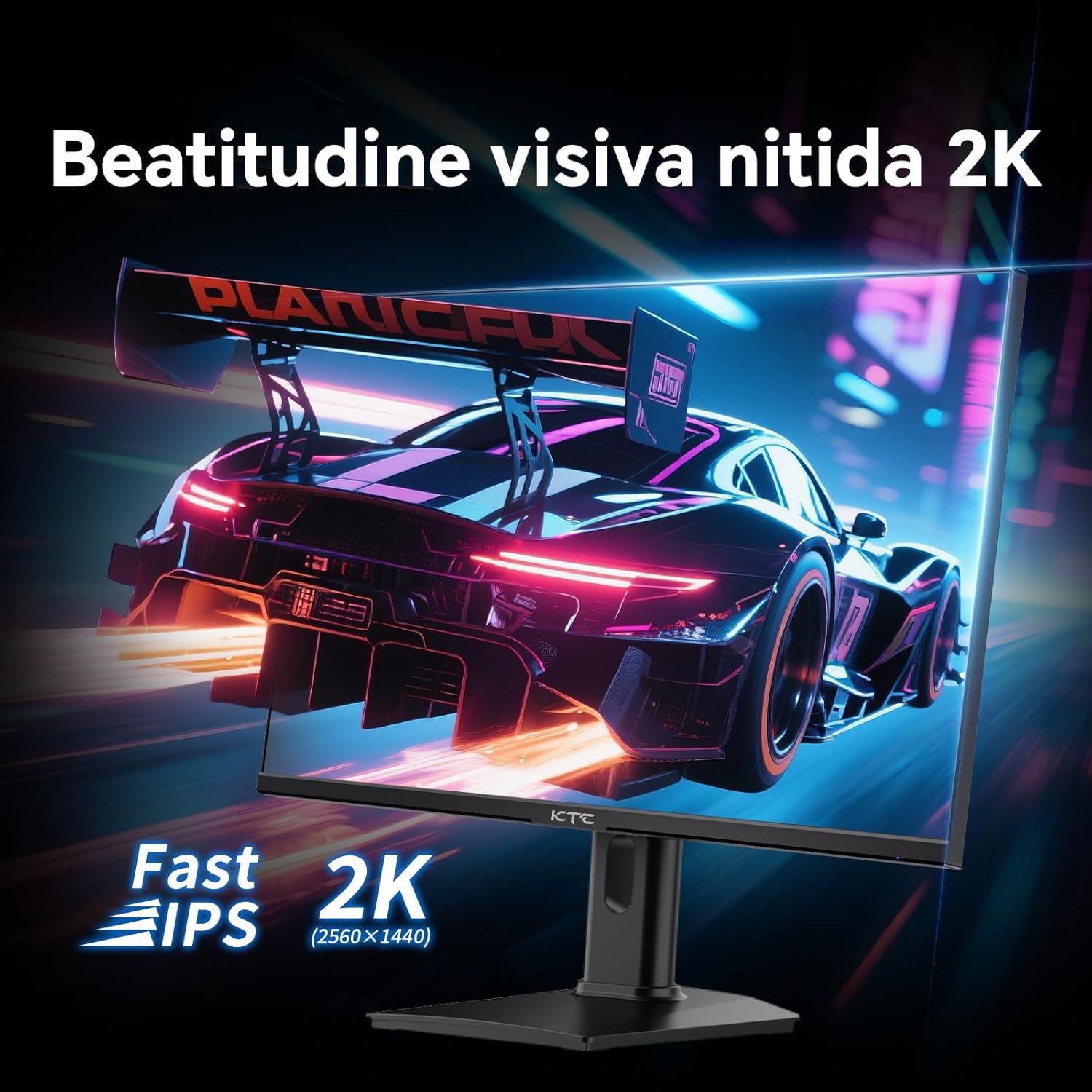 Thumbnail 2 de KTC Monitor Gaming 24" 2K QHD 180Hz