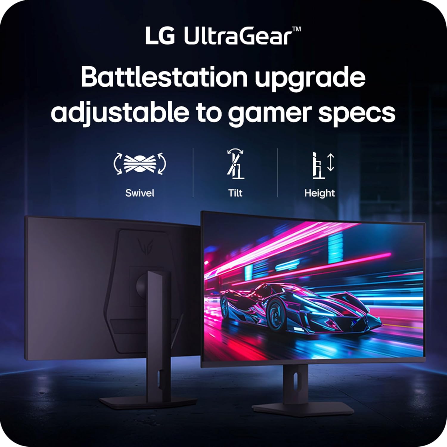 Thumbnail 5 de LG 32G600A-B 32-inch QHD Gaming Monitor 180Hz