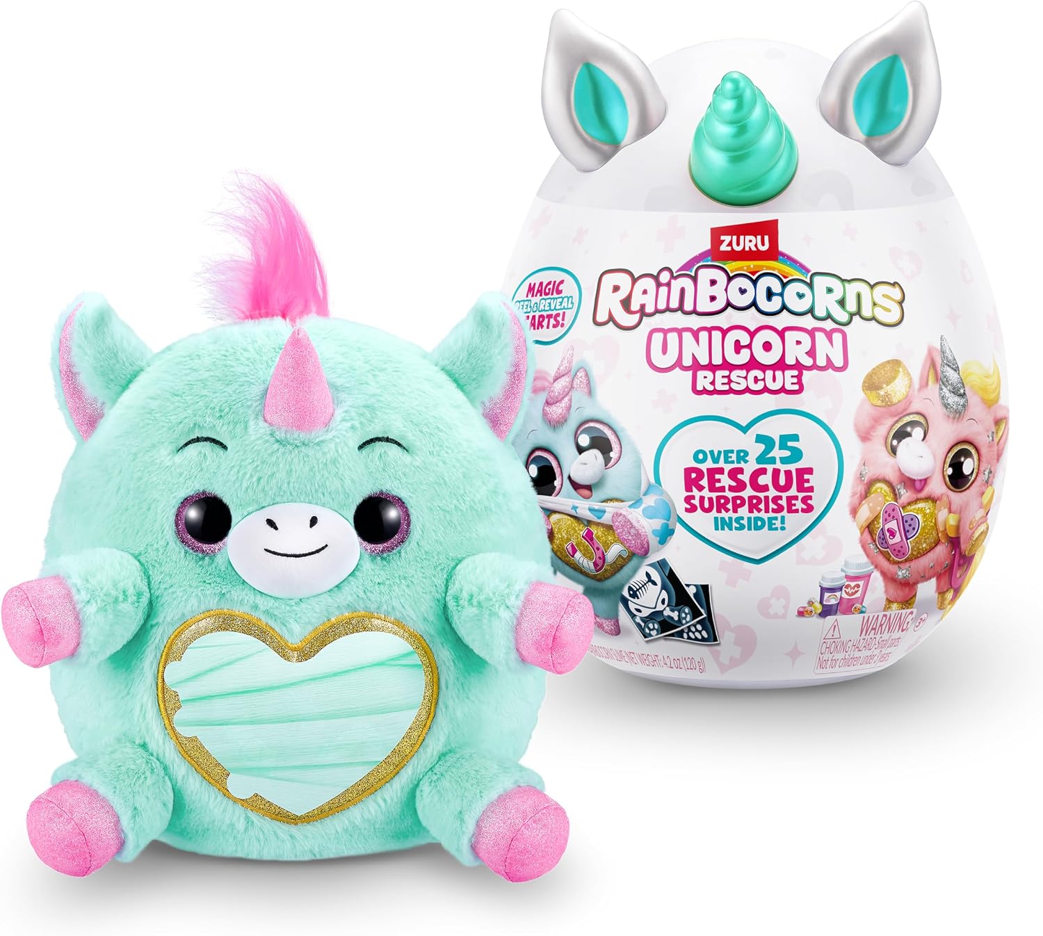 Detalle 2 de Rainbocorns Disco 35 cm plush collectible
