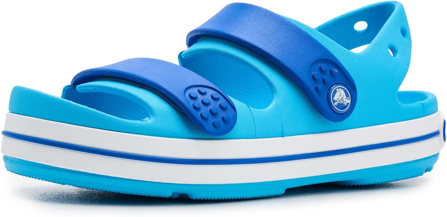 Detalle de Crocs Crocband Cruiser Sandali Venezian/Blue Bolt (36) – Comfort e stile per l’estate