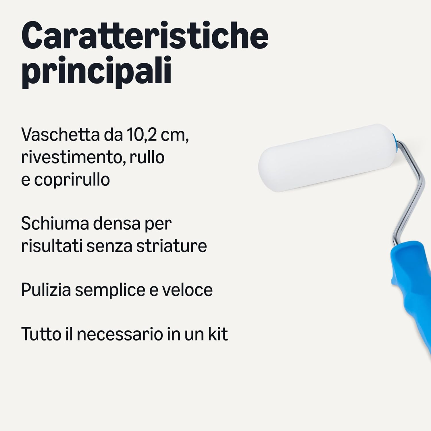 Thumbnail 1 de Amazon Basics Kit di rulli in schiuma da 10,2 cm – confezione da 8