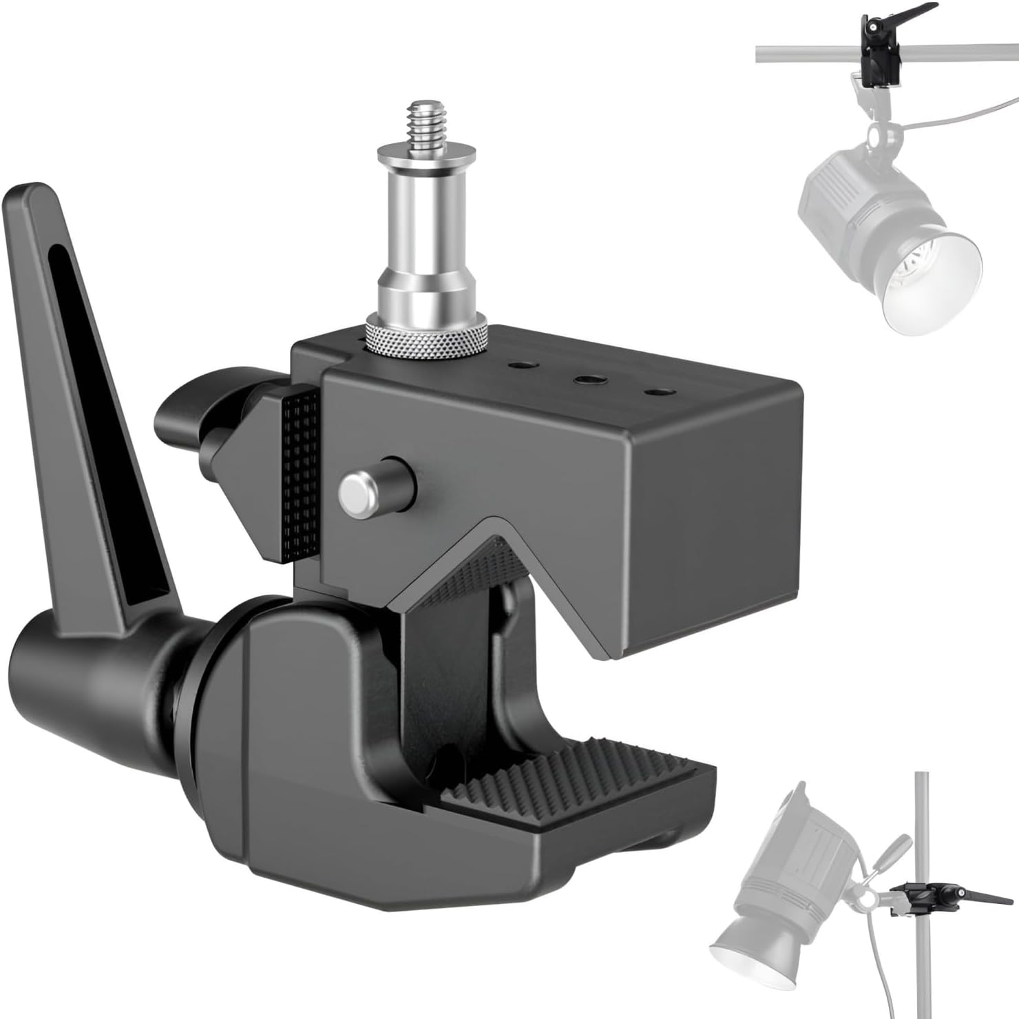 Super Clamp 1/4 and 3/8 thread stud