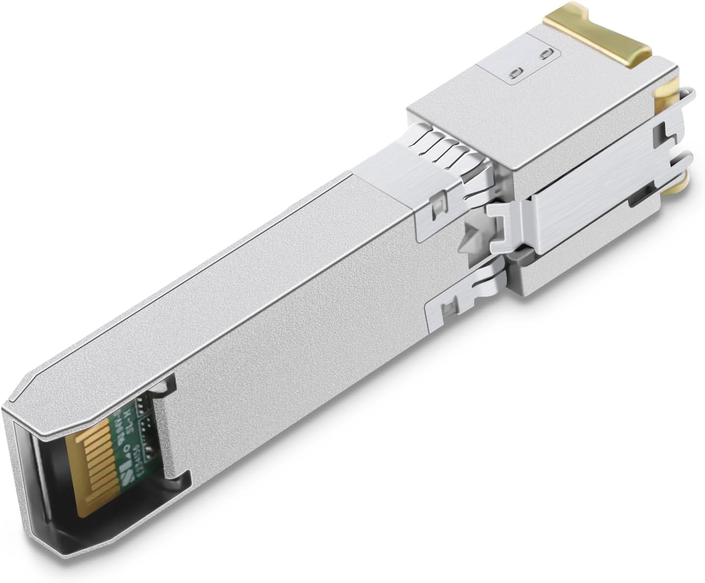 Detalle de QSFPTEK 10GBASE-T SFP+ RJ45トランシーバーモジュール 10Gbps対応・銅線接続