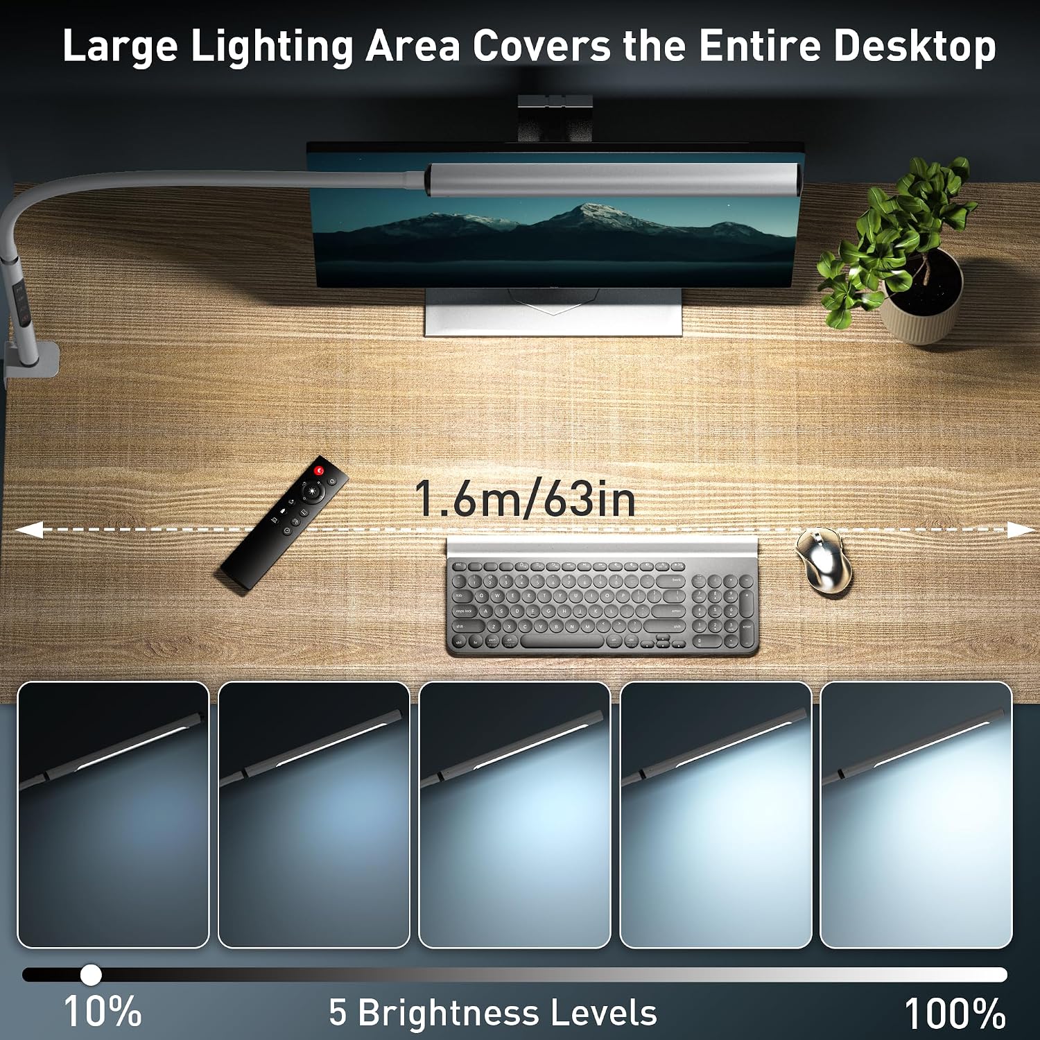 Detalle 2 de EYOCEAN LED Schreibtischlampe 12 W