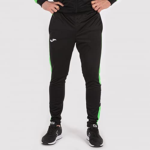 Thumbnail 6 de Joma Championship IV Pantalones Hombre Negro/Verde Flúor