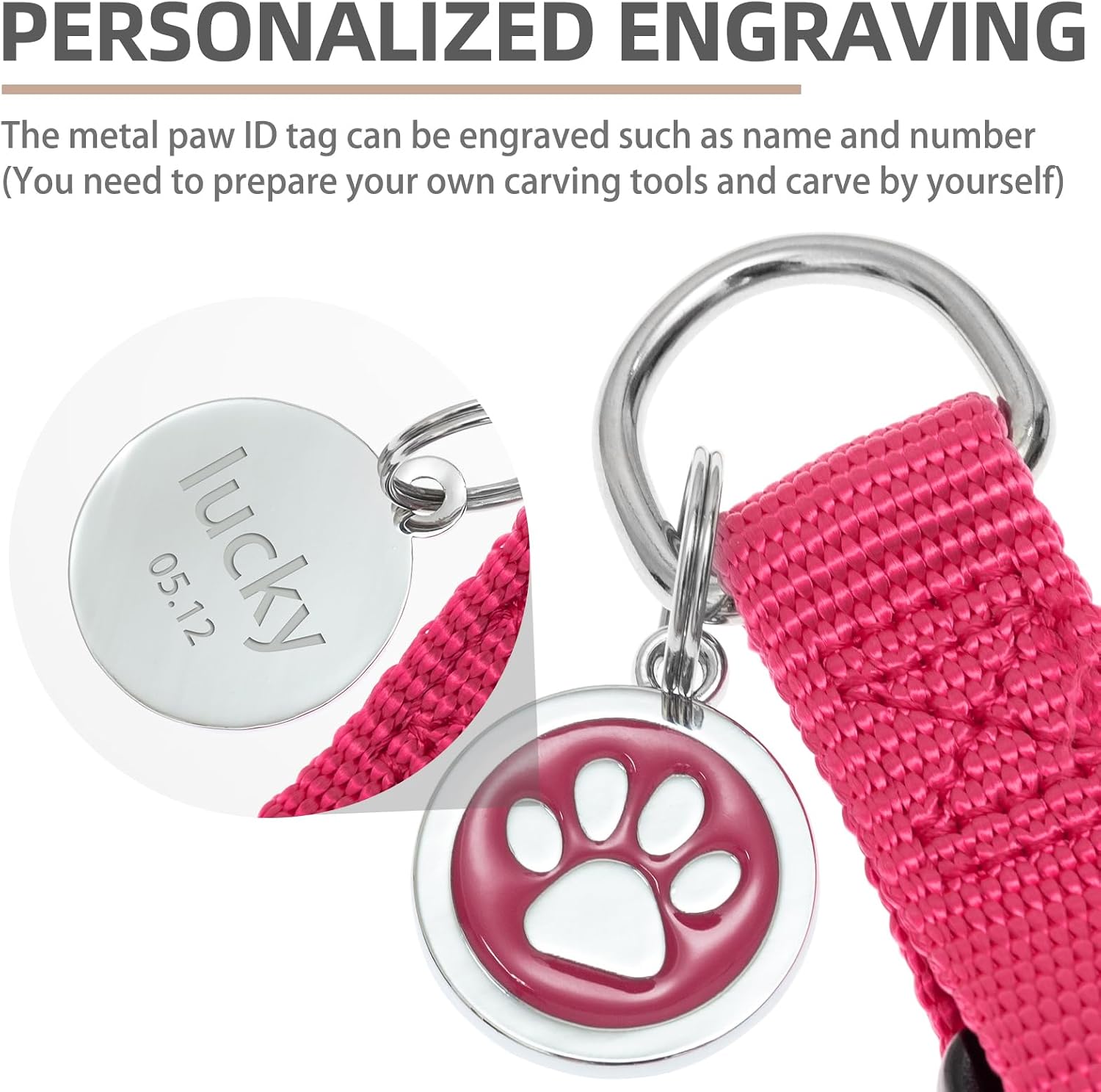 Thumbnail 3 de PUPTECK Dog Harness Large