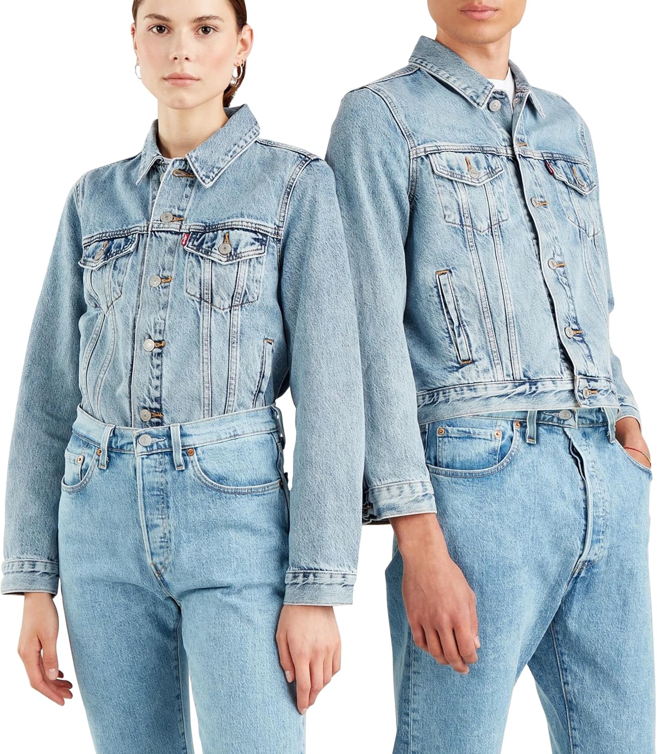 Thumbnail 4 de Levi’s Damen Original Trucker Denim Jacke – klassische Jeansjacke mit Taschen