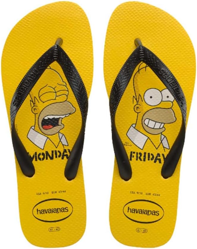 Thumbnail 6 de Havaianas Simpsons infradito unisex adulto Blu/Nero (35/36 EU)