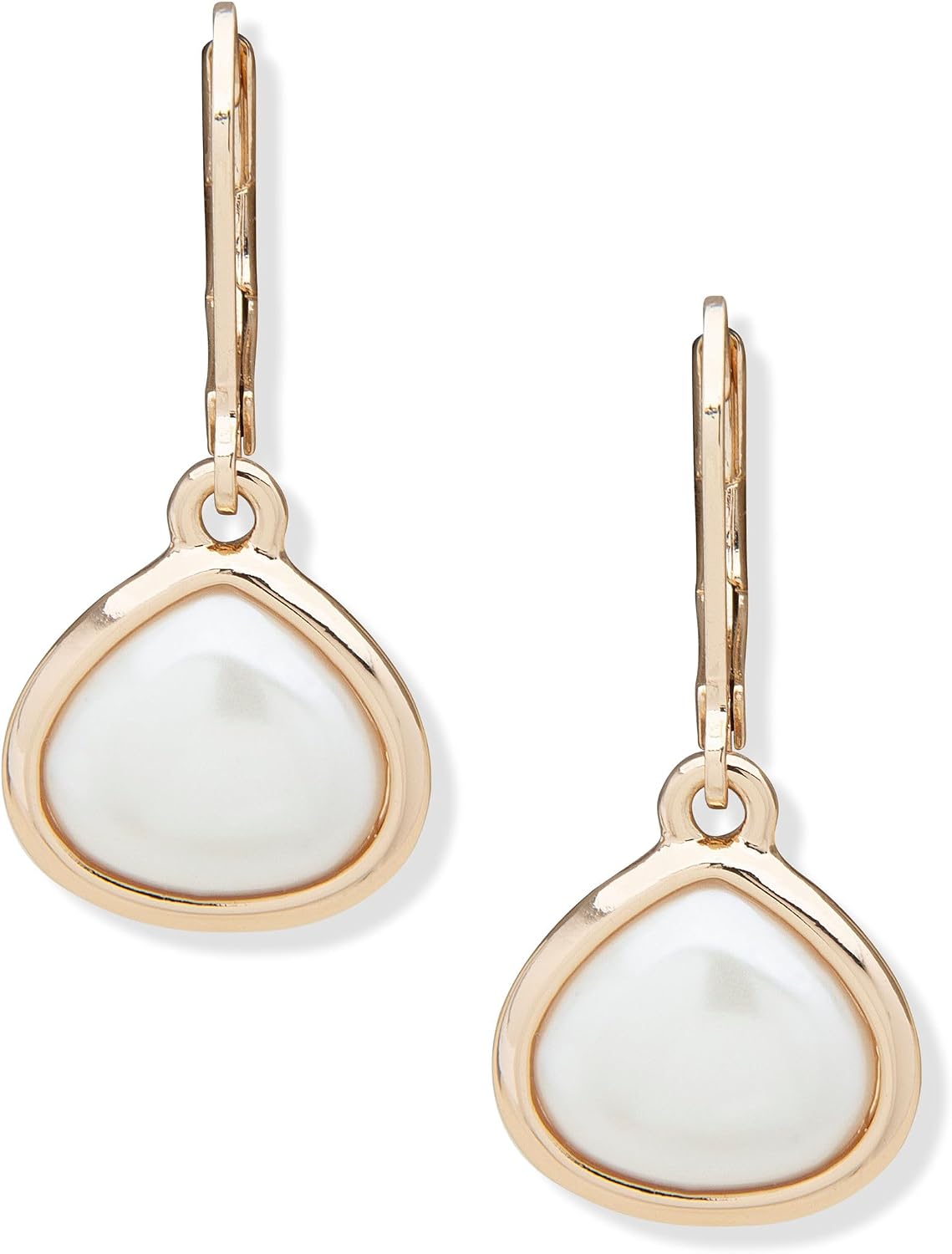 Detalle de Anne Klein Pearl Drop Earrings