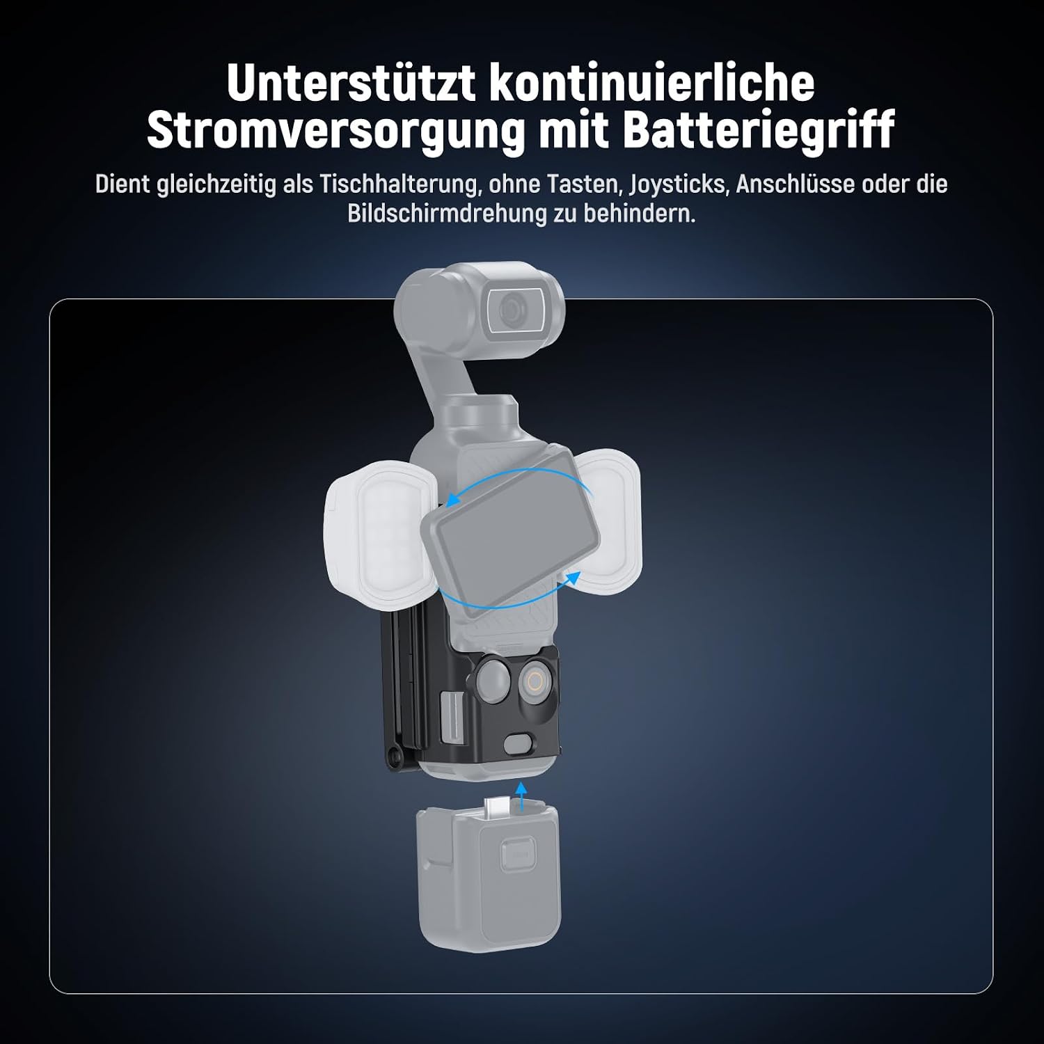 Thumbnail 6 de NEEWER Basics AC024 Magnetische Halterung für DJI Osmo Pocket 3 – kompakt, flexibel und zuverlässig