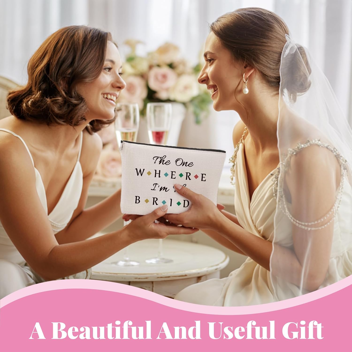 Thumbnail 1 de Bride Gift: VivaJoy Bridal Makeup Bag