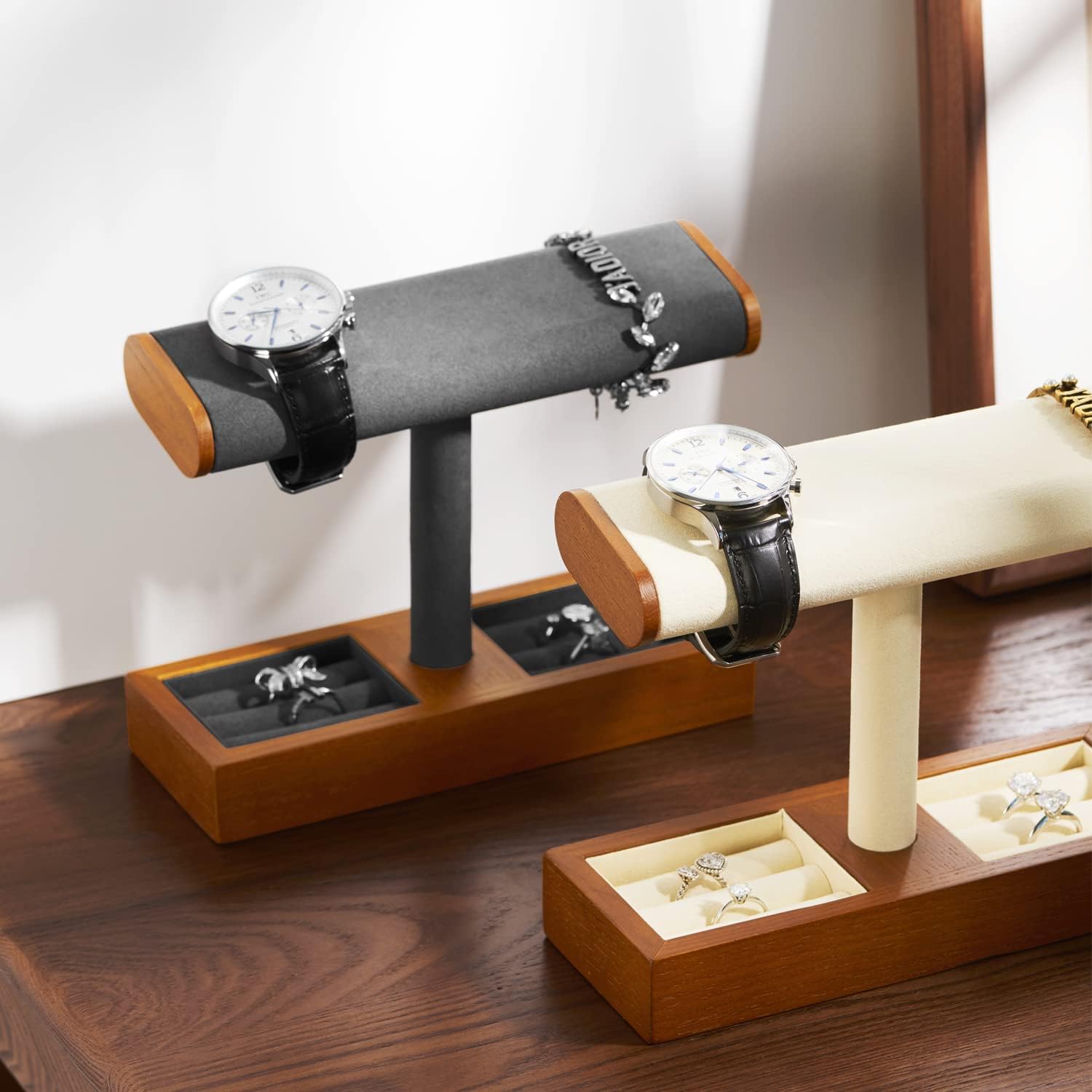 Thumbnail 5 de Papten Soporte de Madera para Relojes y Joyas 🕰