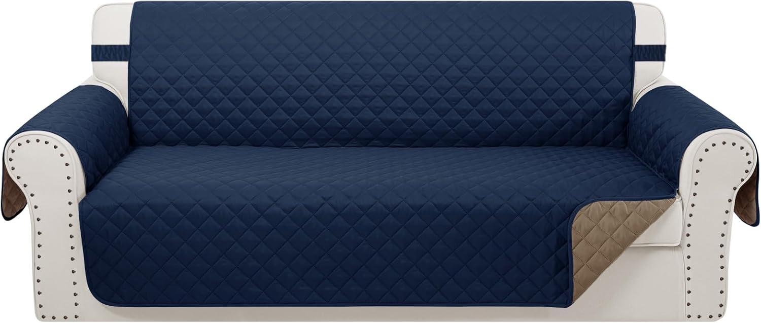 Detalle de Luxshare Home Reversible Sofa Cover 78 in ๐