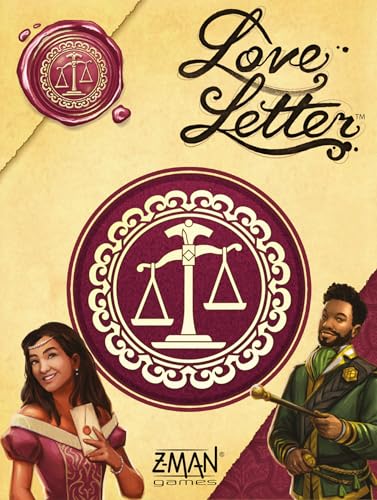 Detalle de Asmodee Love Letter — Jeu de Cartes Stratégique 2 à 6 Joueurs, 15 Min