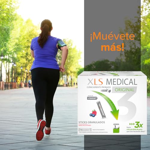Detalle de XLS Medical Original Pack 1 mes de tratamiento (90 sticks) – pérdida de peso con Litramine