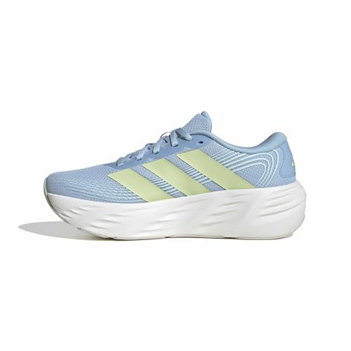 Detalle de adidas Mujer Galaxy 8 Running Shoes – Clear Sky/Almost Lime/Almost Blue, 38 2/3 EU
