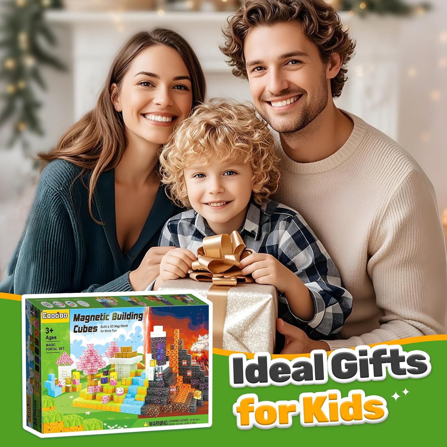 Thumbnail 4 de Coodoo Magnetic Blocks Magic Portal Set for Toddlers 🧩