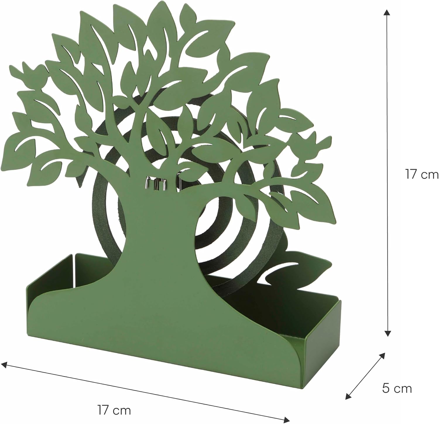 Detalle de Porta zampirone Albero Verde 17x5x17,5