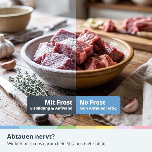 Detalle de Comfee Gefriertruhe RCC231WH2EU(E) – 233 L No Frost mit Dual-Inverter