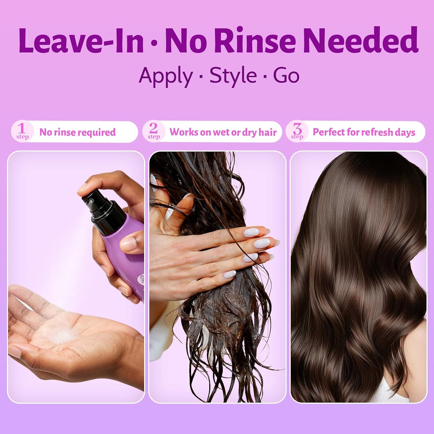 Detalle 2 de Luseta Leave-In Conditioner Spray 8.5 oz