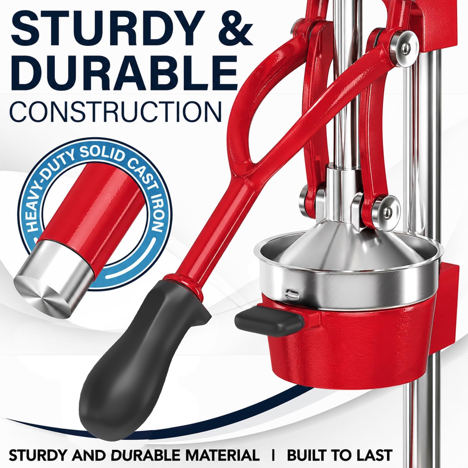 Detalle de Eurolux Cast Iron Citrus Juicer