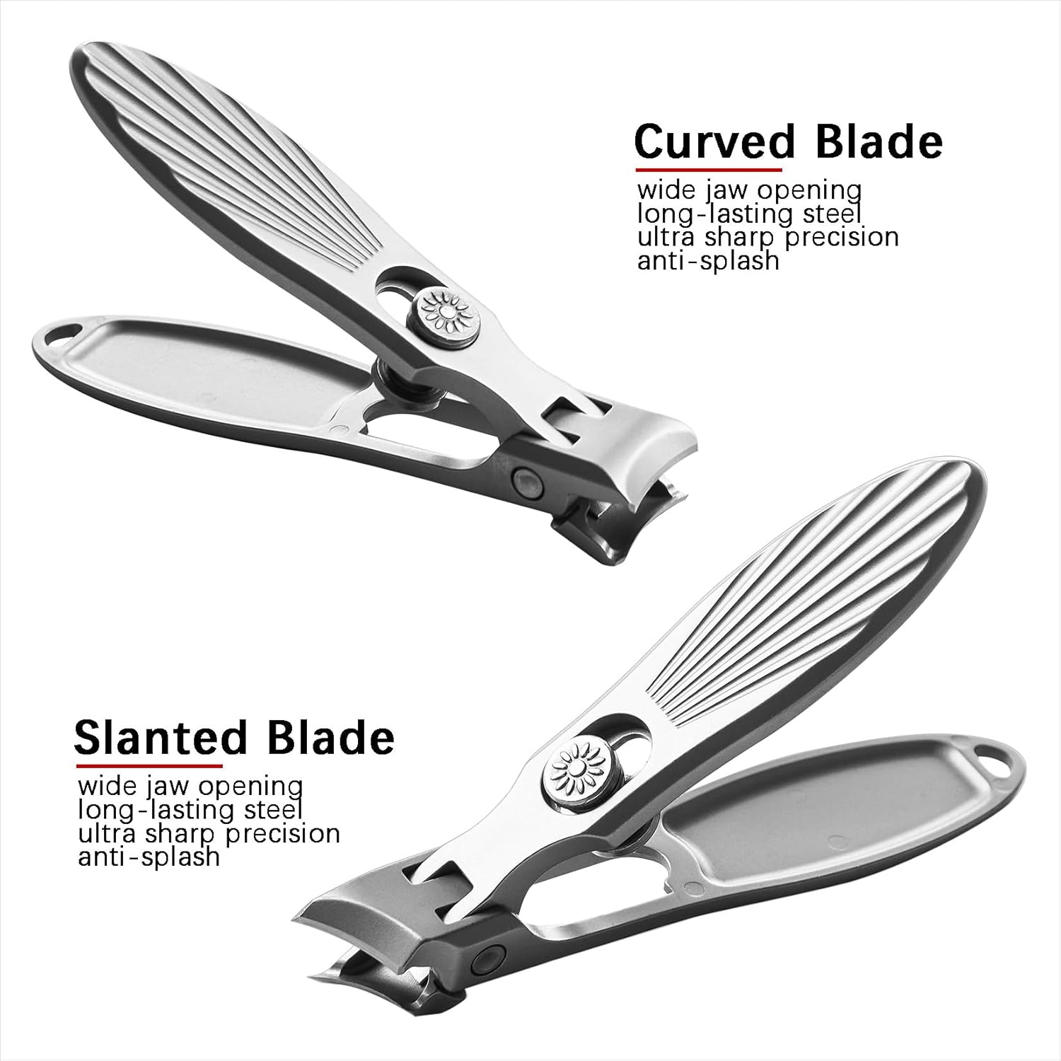 Detalle de VOGARB Curved Slanted Nail Clippers for Seniors ✂